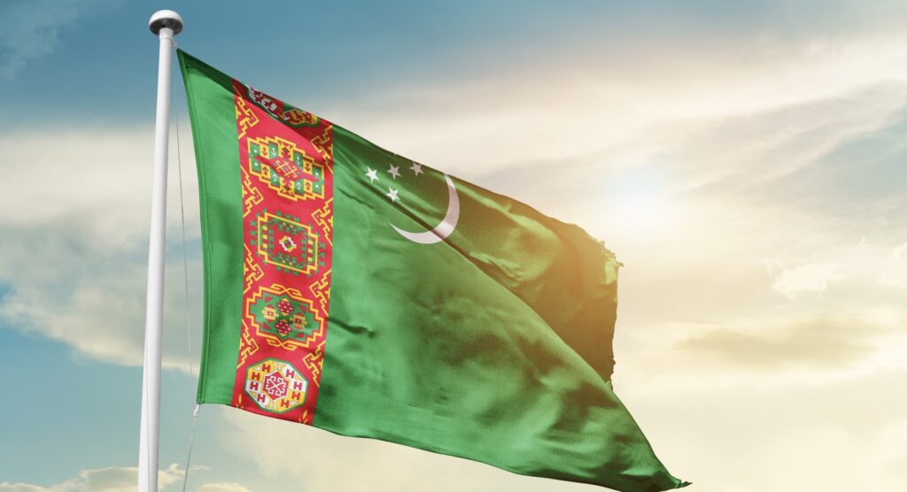 Flag of Turkmenistan