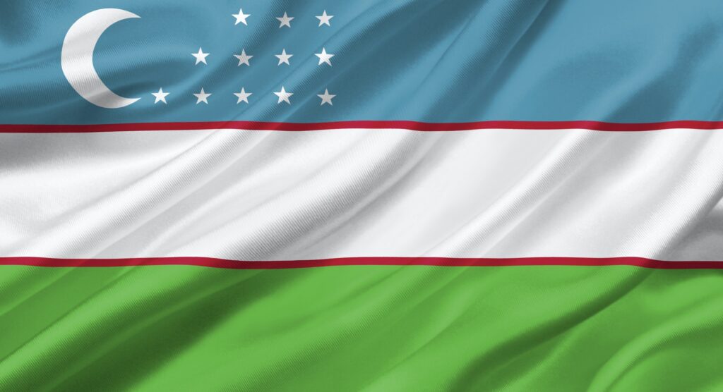 Flag of Uzbekistan