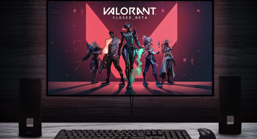 Valorant closed beta screen