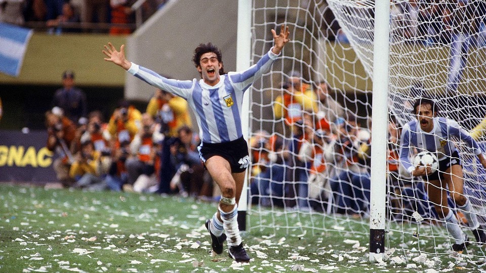 Mario Kempes, one of Argentina's greatest strikers