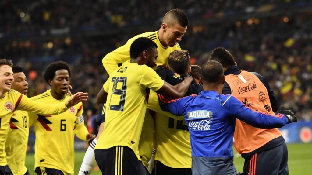 Colombia beat France 3-2 in a recent friendly