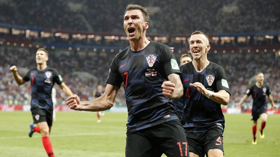 Croatia scored the winner in extra time to book a place in the World Cup final