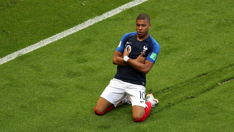 Mbappe was the star of the show as France beat Argentina 4-3.