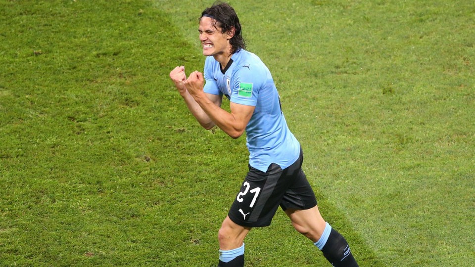 Cavani was the two-goal hero for Uruguay as they knocked out Portugal