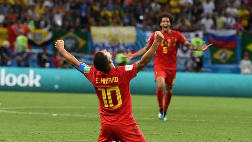 Belgium shocked Brazil with a 2-1 quarter final victory