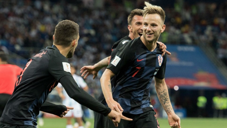 Rakitic and Modric make up a formidable midfield pairing for Croatia