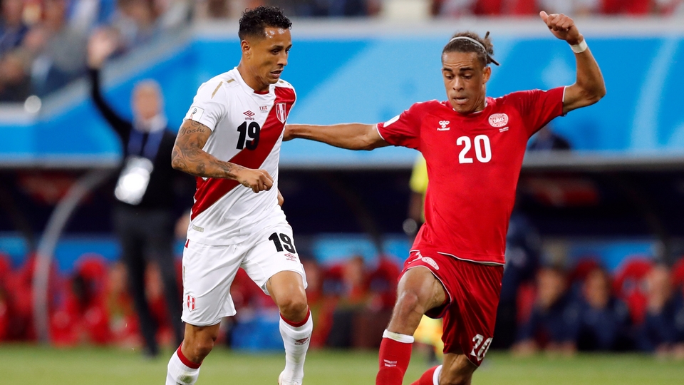 Peru lost 1-0 to Denmark in their first group match