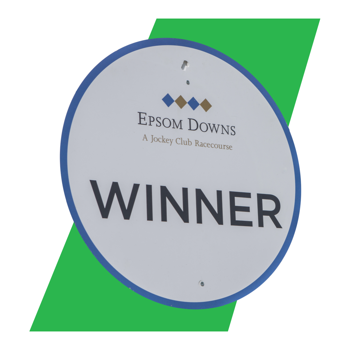 Epsom Derby winner sign