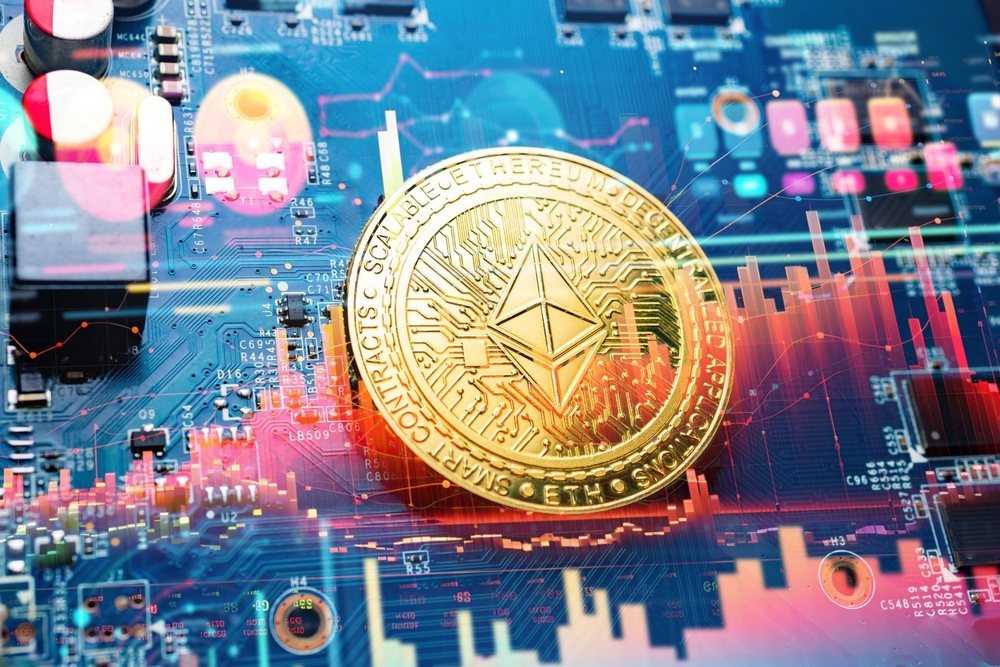 View from seats at Arthur Ashe Stadium during US Open Ethereum on the Crypto Market