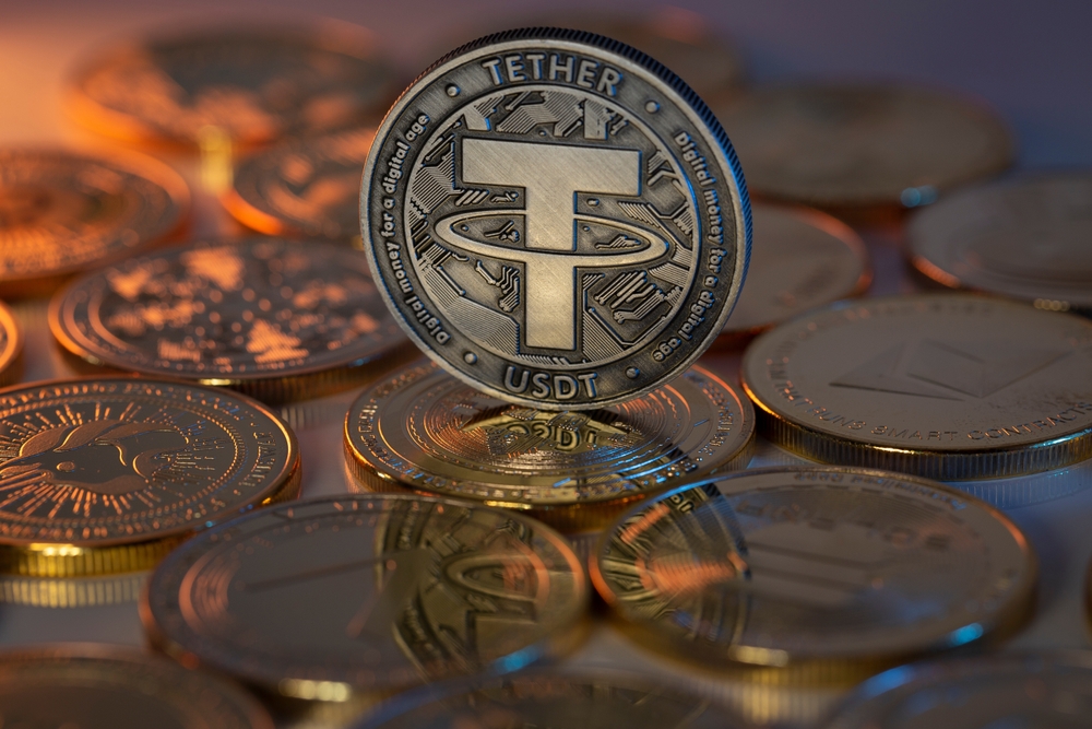 Silver Tether USDT Coin